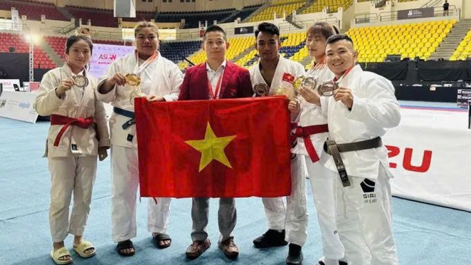 Vietnam starts Asian jujitsu championships with two golds